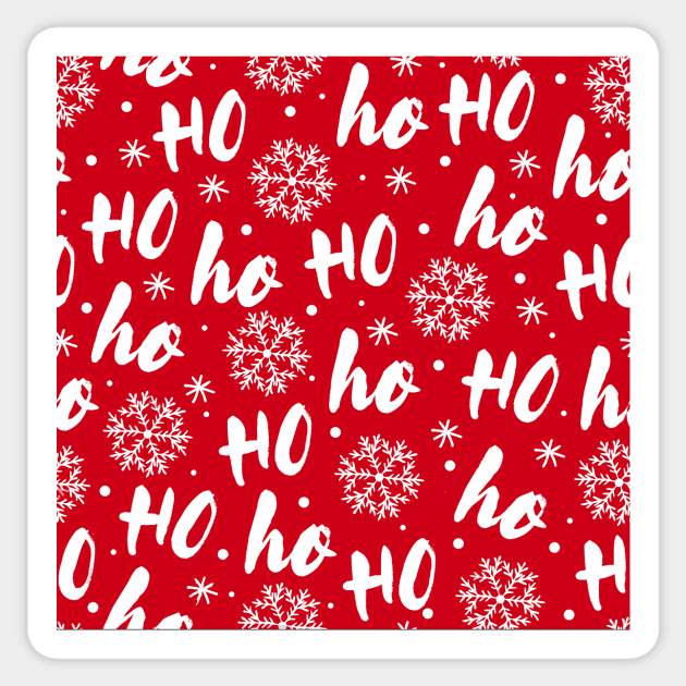 Ho ho ho Sticker by LaPetiteBelette